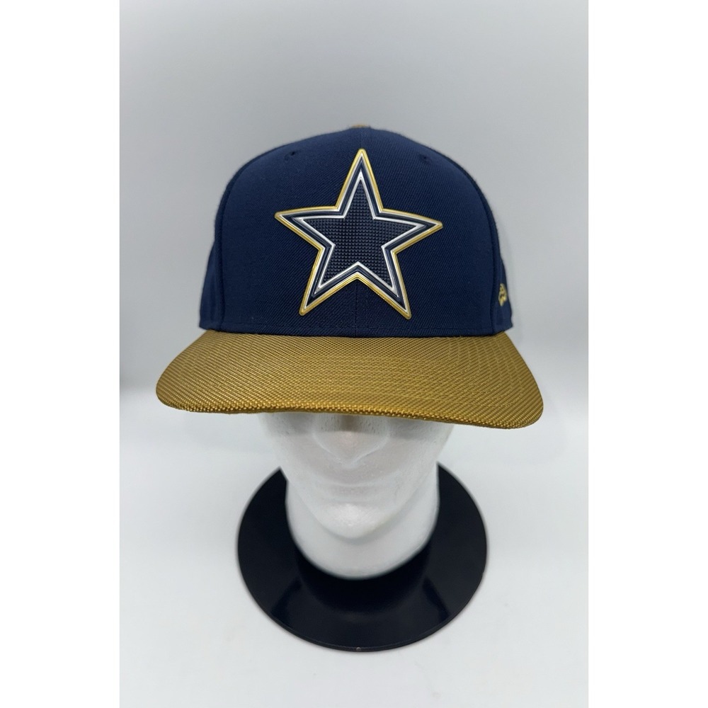 DALLAS COWBOYS New Era 9FIFTY Hat Cap Blue Gold NFL Star Texas Football